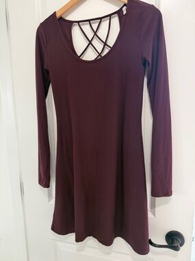Women’s Small Mudd Long Sleeve Skater Dress